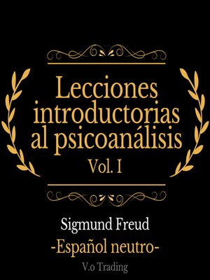 cover image of lecciones introductorias al psicoanálisis